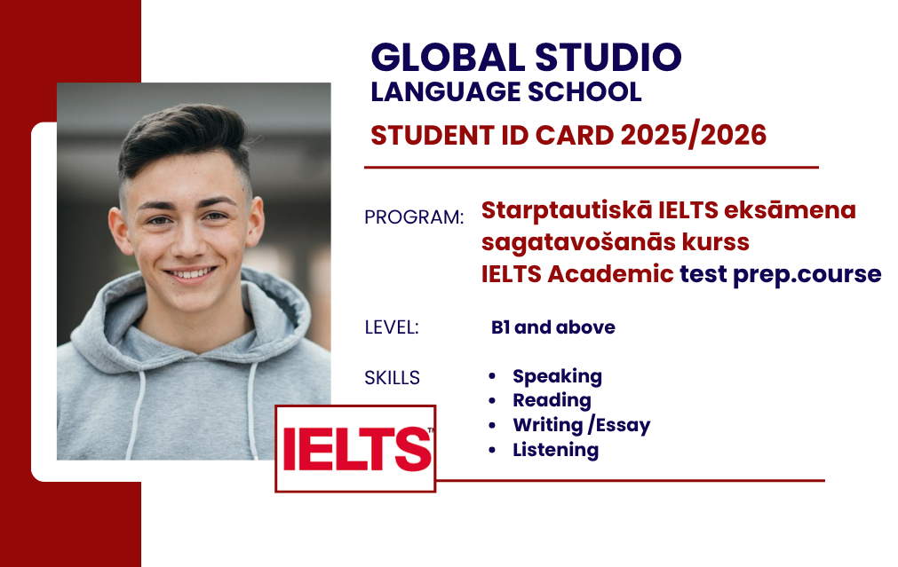 Green Geometric Student ID Card 13